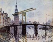 克劳德 莫奈 : The Bridge, Amsterdam